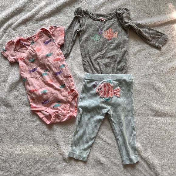 4/$20 3-Piece Matching Set, 9m - Picture 4 of 6